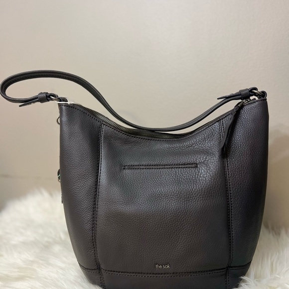 The Sak Handbags - The Sak Black Leather Hobo Bag